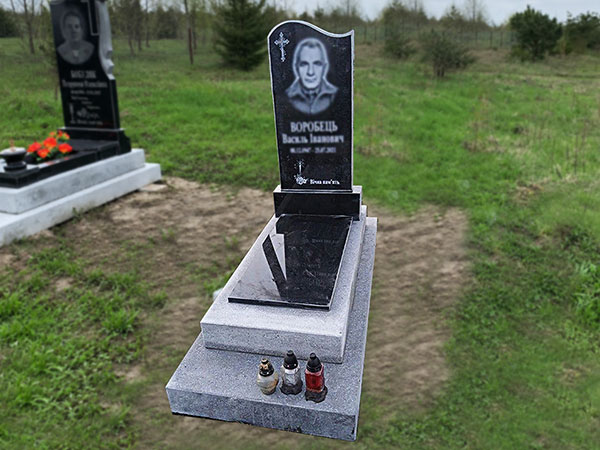 Пам'ятники з крихти одинарні ціни в івано-франківську